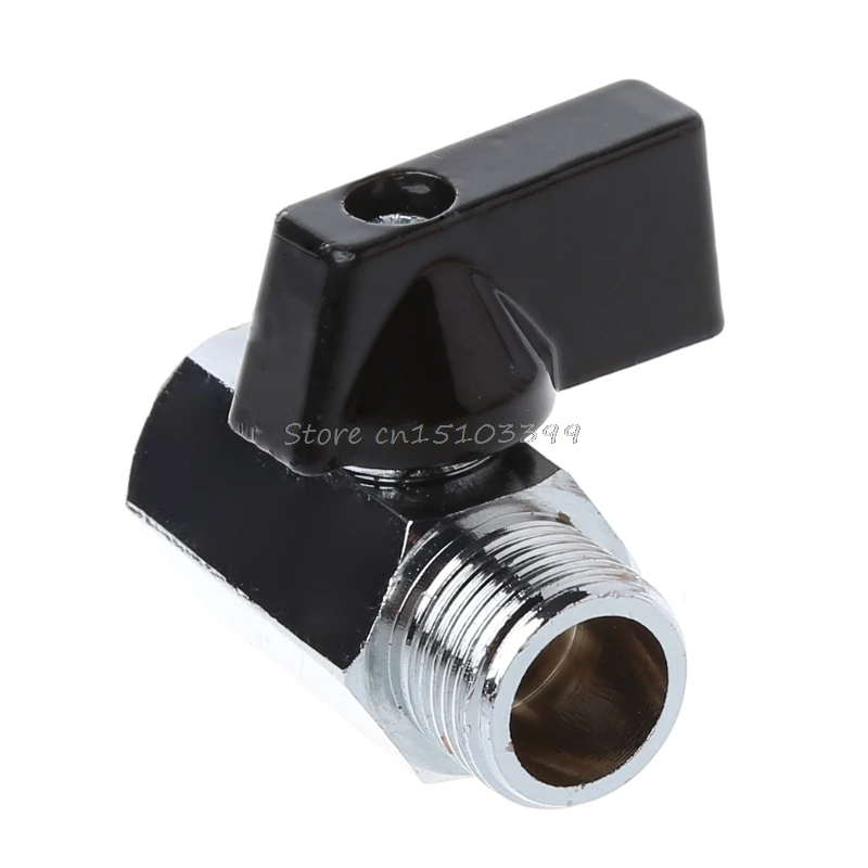 

1pc Brass Mini Ball Valve 1/2,1/4,1/8,3/8 Inch BSP Male to Female Air Compressor Control For Air Oil Water Drop Ship