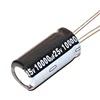 5PCS 10000UF 25V 25V 10000UF Aluminum Electrolytic Capacitor 25 V / 10000 UF Electrolytic Capacitor Size 18*35MM ► Photo 2/2