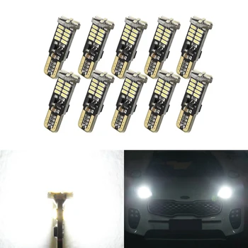 

Non Polarity 10PCs Xenon White T10 W5W Auto Led Car Light Bulbs For Kia Sportage Cerato Soul Sorento Forte Carens K2 K3 DRL