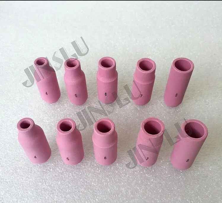 

Free Shipping WP SR 17 18 26 Series TIG Welding Torch Consumables Accessories Ceramic Nozzle 4#5#6#7#8# 50PCS