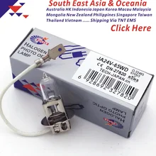 DONAR DN-27820 JA24V-65W 24 в 65 Вт LH-58 Guerra 6705/3 JC 24V65W PKX22S Стоматологическая галогенная лампа Верхний хирургический operatory лампа