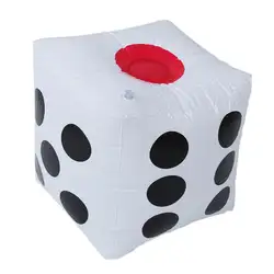 32 см надувной куб игра в кости покер вечерние украшения бассейн пляжная игрушка