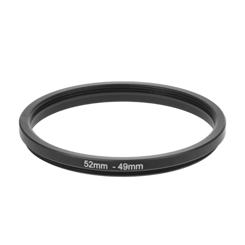 

52mm To 49mm Metal Step Down Rings Lens Adapter Filter Camera Tool Accessory New