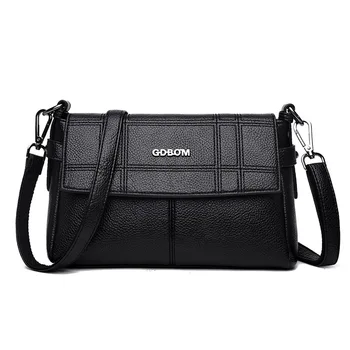 

Chu JJ High Quality Women's Genuine Leather Handbags Shoulder CrossBody Bag Ladies Fashion Messenger Bags Women Bags
