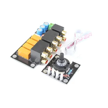 

Lotus seat relay adjustable audio signal selection source switch input selection board AMPLIFIERS FINISHED BOARD