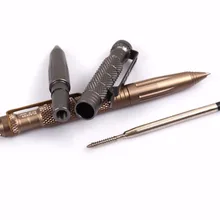 Экономичный персональный защитный наружный защитный выдвижная ручка тактическая ручка карандаш с функцией письма