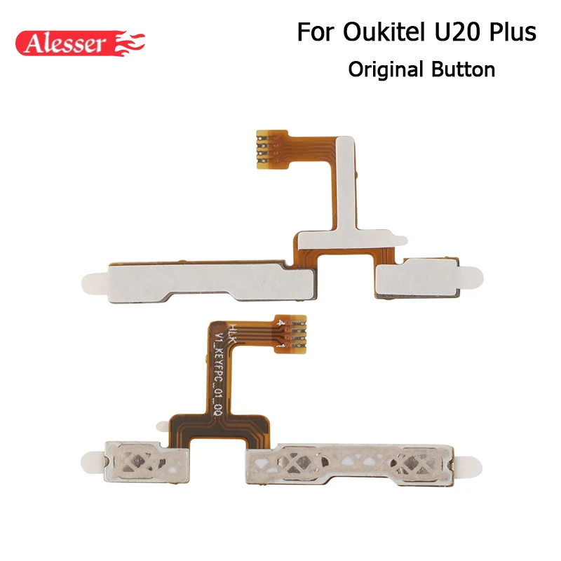 Alesser для Oukitel U20 Plus Кнопка Шлейф ОРИГИНАЛ Мощность + Volume Up/Down боты Запчасти авто |