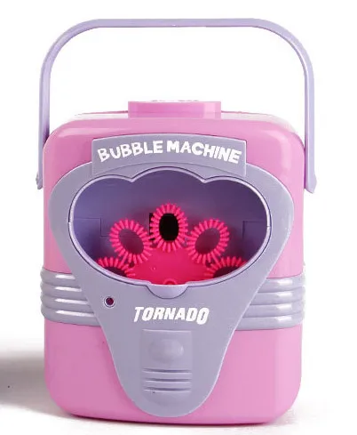 Забавная игрушка-пулемет, полностью автоматическая машина для выдувания воды, игрушки для выдувания мыльного пузыря, игрушки для детей, игрушки для детей - Цвет: Красный
