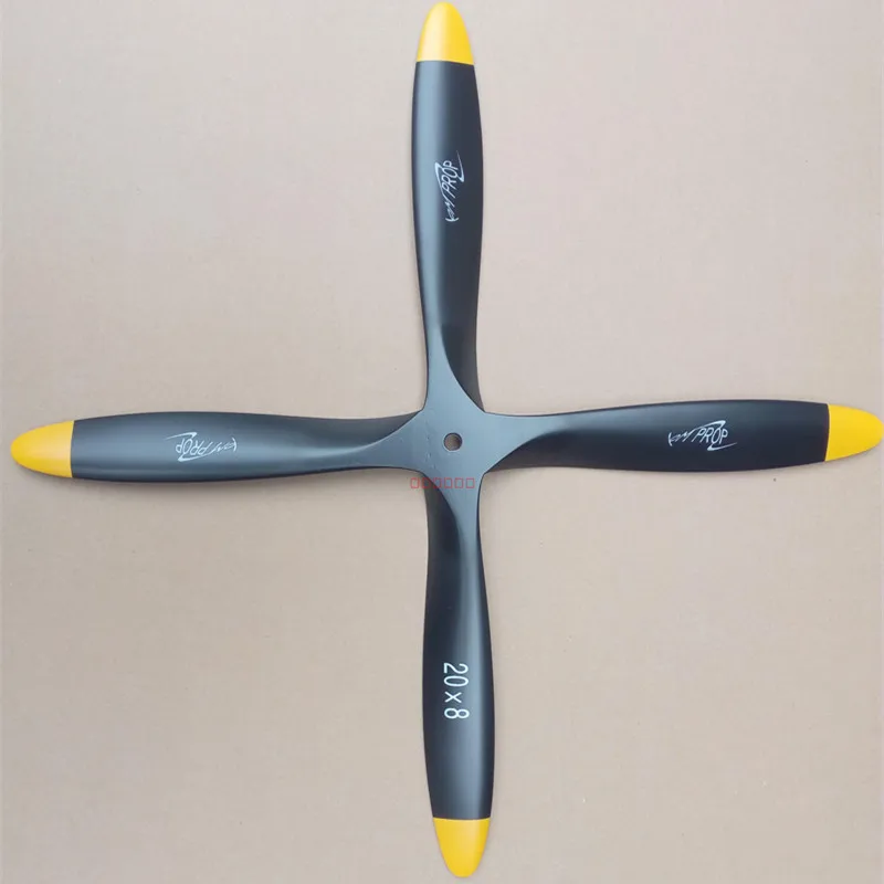 

4 Blade 13x8/14x8x/15x6/15x8/15x10 CCW Wooden Propeller High Quality For Scale RC Gas Airplane Model
