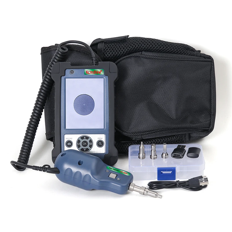 

Orientek Handheld TIP-600V Fiber Inspection Probe + Microscope, Fiber End Face Inspection Fiber Connector Inspection Tool