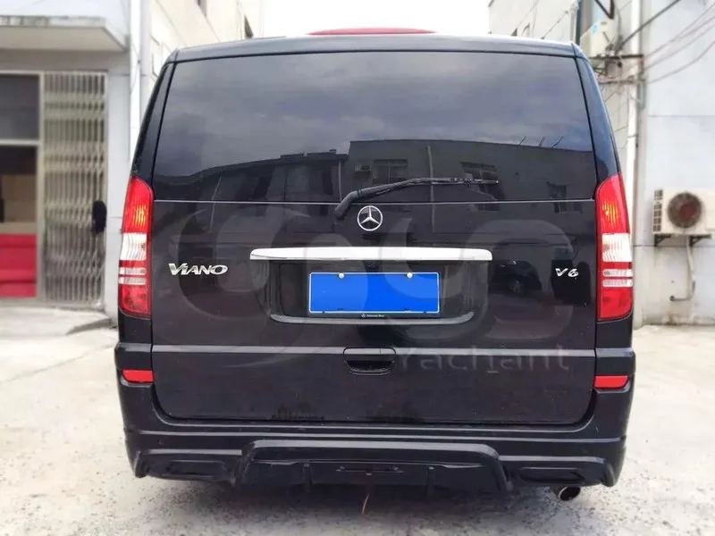 2011-2014 Mercedes Benz Viano V-Class W639 Wald Sport Line Black Bison Edition Style Side Skirt FRP (14)