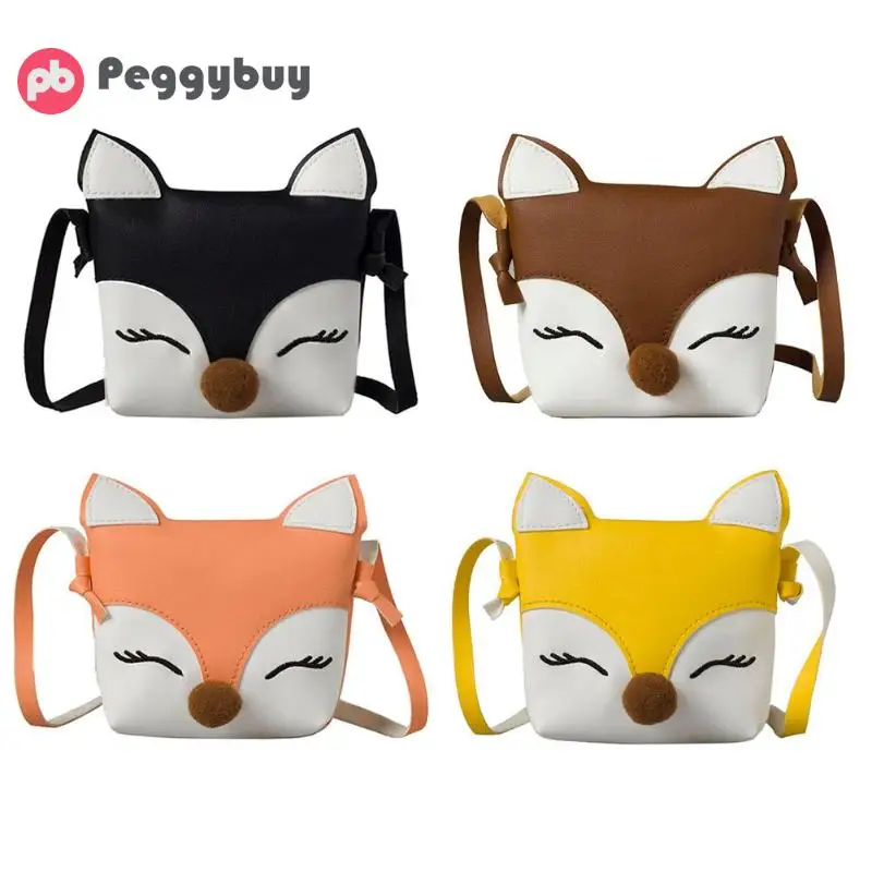 Baby Girls Cartoon Fox Shape Wallet font b Kids b font font b Crossbody b font