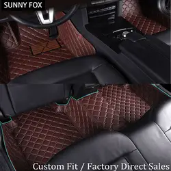 SUNNY FOX автомобильные коврики для Nissan Qashgai Rouge X-trail Murano Altima sentra 5D автомобиль-Стайлинг автомобильный коврик коврики напольные вкладыши