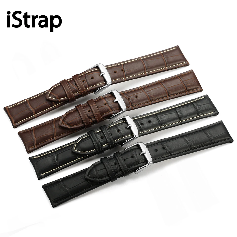 Prix pour Istrap 12 13 14 16 18 19 20 21 22 24mm réel veau bracelet en cuir pour heures noir brun grain alligator bracelet pour iwc montre bande Prix pour Istrap 12 13 14 16 18 19 20 21 22 24mm réel veau bracelet en cuir pour heures noir brun grain alligator bracelet pour iwc montre bande