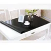 Black PVC Tablecloth  D' waterproof Soft Glass Tablecloth Solid Color Waterproof Oil 1.0mm matte Home Decoration Table Cloth2022 ► Photo 2/6