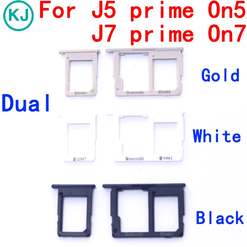 50pcs/(Set) Original J5 J7 Prime Sim Card Tray For Samsung Galaxy