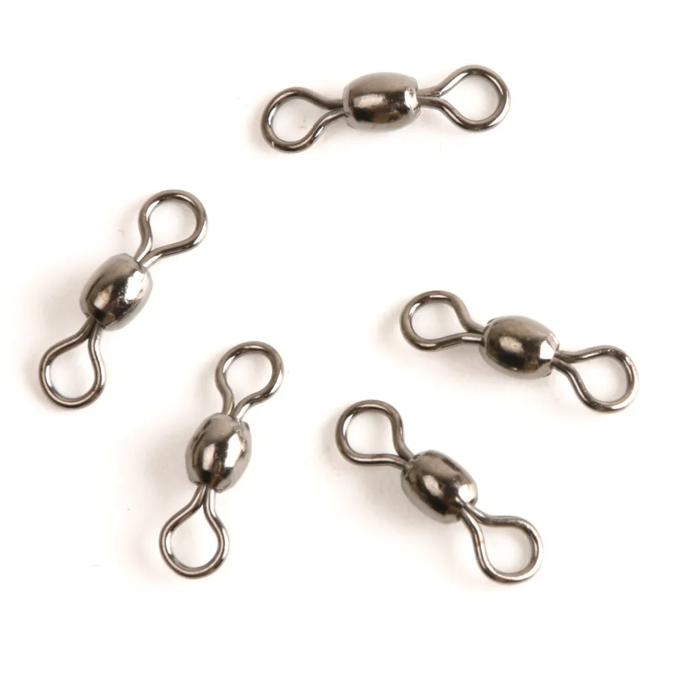 Максимальный 50 шт. кран 4 #7 # рыболовный вертлюжный аксессуар|fishing accessories|swivels