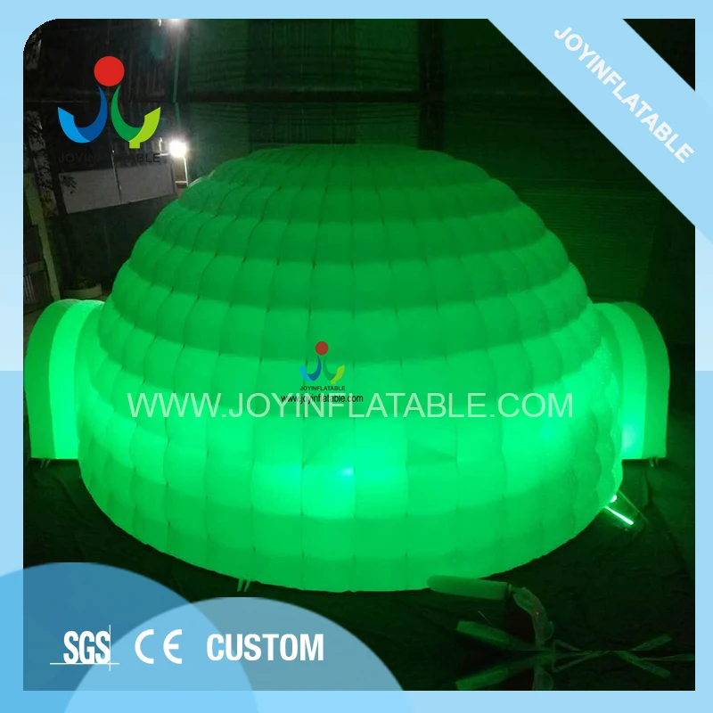 Diameter 10M Oxford Inflatable Dome Tent Sale with LED Light for Party Event 5