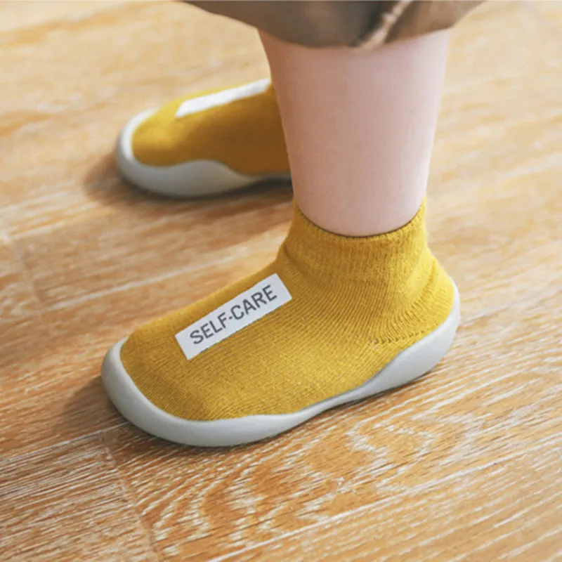 

unisex baby shoes first shoes baby walkers toddler first walker baby girl kids soft rubber sole baby shoe knit booties anti-slip
