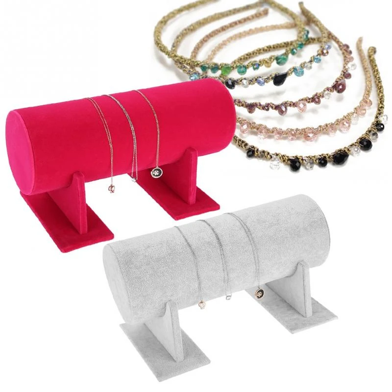 Organizador de almacenamiento exhibir diademas desmontables, soporte para el pelo, barra en T, accesorio para el cabello negro para niña y y exposición joyería| - AliExpress