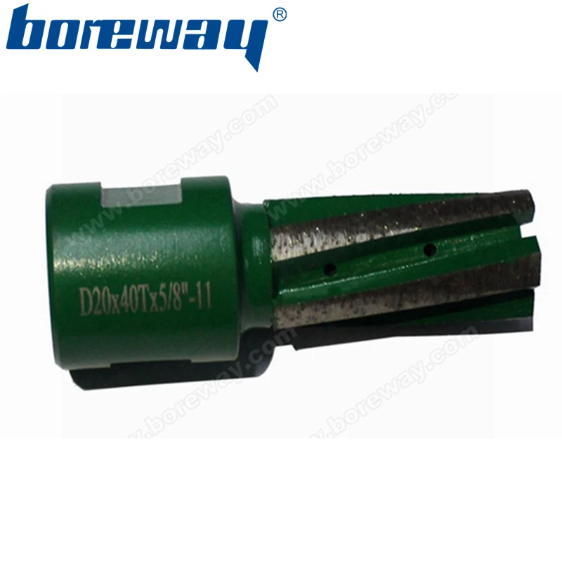 

Supply D20*40T*5/8"-11 Segment Milling Finger Bit For Counter Cutting