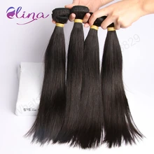 DHL/UPS Fast Shipping Unprocessed Brazilian Human Hair Straight Bundles Virgin Human Hair 4 Bundles Deal 9a Grade Top Quality