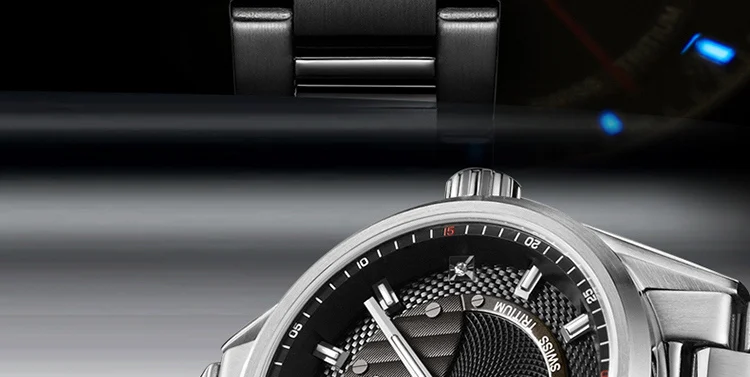 Мужские часы Ограниченная серия NH35 автоматические часы швейцарские тритиевые светящиеся часы со скелетом сапфировое стекло 10 бар водонепроницаемые