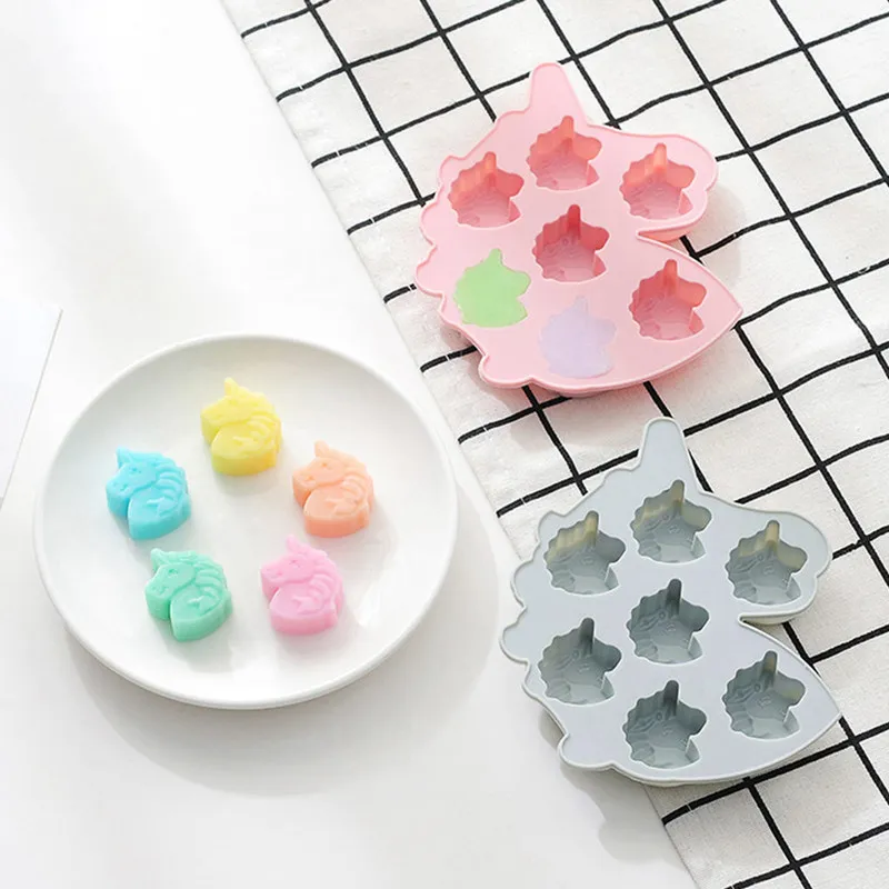 

Creative Unicorn Cookie Cutter DIY Fondant Chocolate Cake Embossing Stencil Mold Biscuit Mold Baking Tool