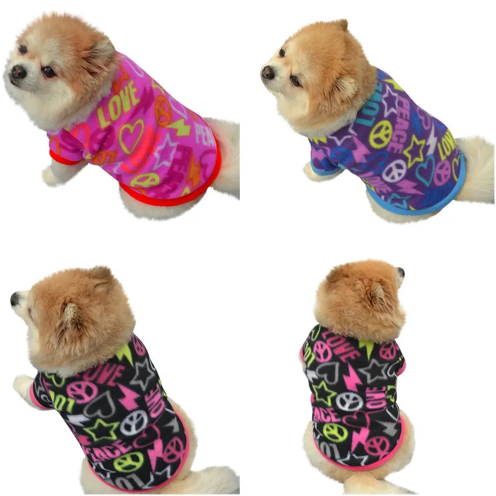 

ISHOWTIENDA Fashion Pet Dog Cat Villus Warm Clothes Puppy Doggy Apparel Clothing all seasons polyester dog coat pink bule