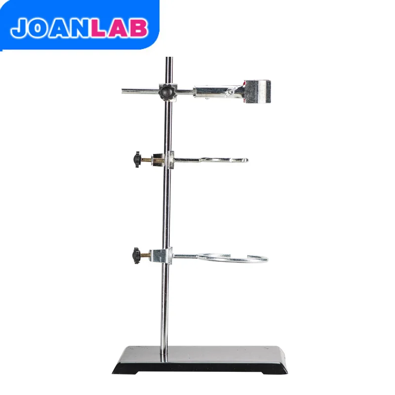 

1 Set 50CM High Retort Stand Iron Stand With Clamp Clip Laboratory Ring Stand School Education Supplies Educational Equipment