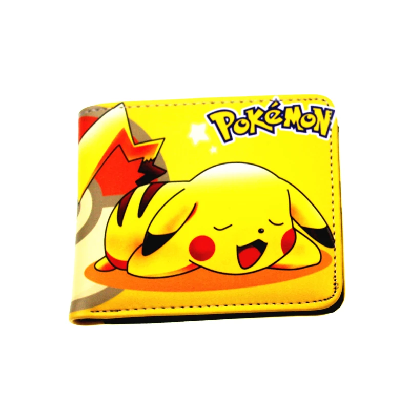 

cartas pokemon and Pac-Man game purse carteira magica pu cartoon EMOJI face wallet kids present cion purse with zipper