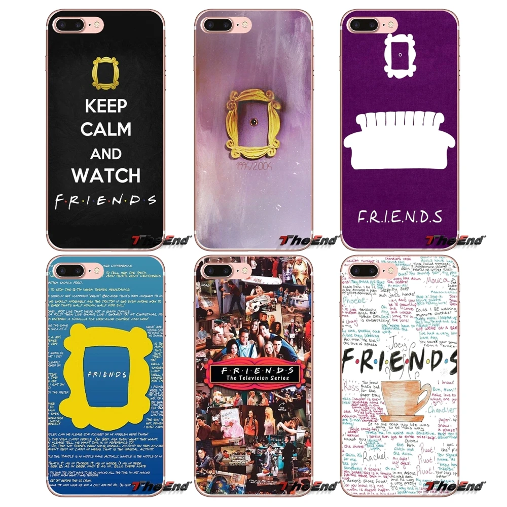 

Friends TV Show Series Sitcom For Xiaomi Redmi 4A 4X 3S Note 3 4 5 Pro 5A Mi3 Mi4 Mi5 Mi6 Mi A1 Max 5X 6X Transparent TPU Covers