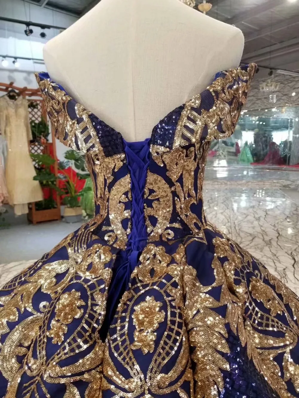 Modabelle, золотое, королевское, синее, с блестками, вечернее платье, Vestidos De Gala, Largos Elegantes, бальное платье, арабское, вечернее платье, Vestido, официальное