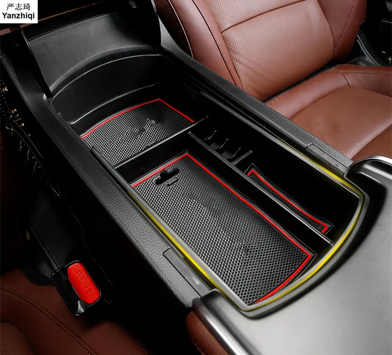 

Sedan Armrest Storage Box Pallet Center Console Glove Bin Tray Holder Organizer accessories for Honda 2018 ACCORD MK10 ACCORD10