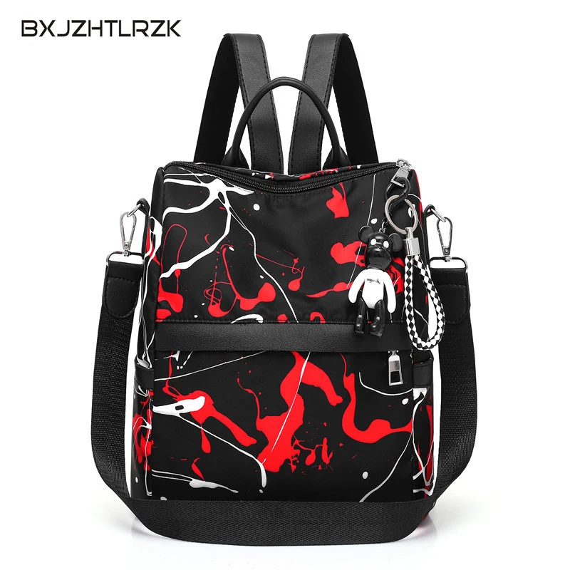 

Multifunctional Backpack Women Anti Theft Waterproof Back Pack Woman Antitheft Backpacks for Girls Oxford Bagpack Female Backbag