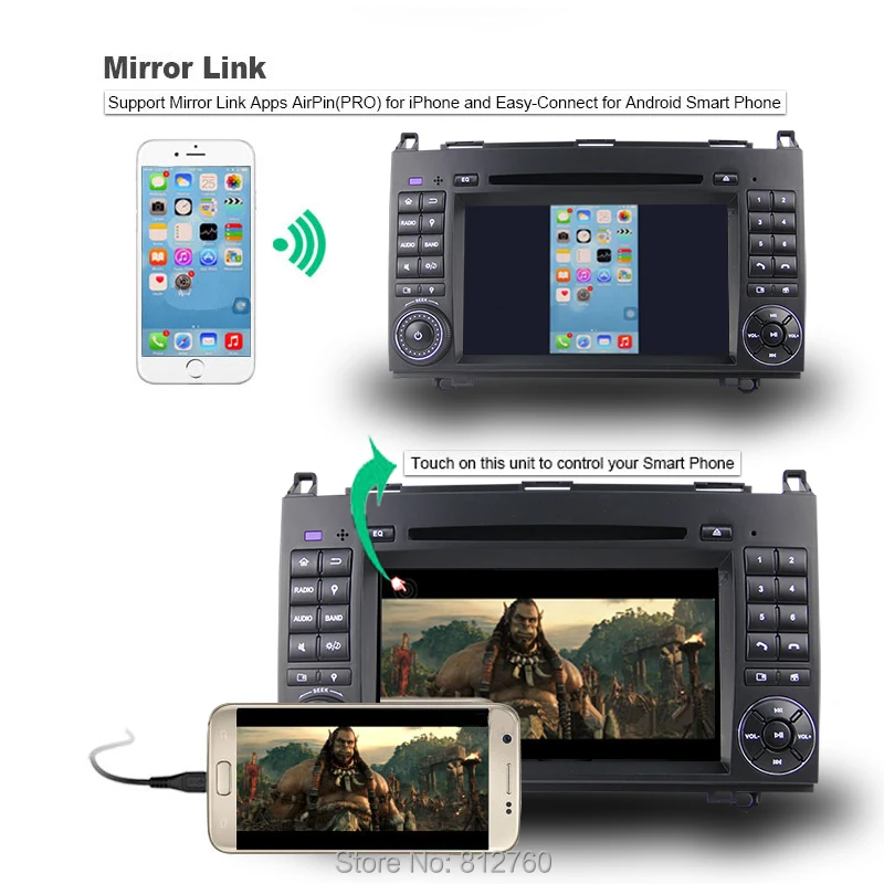 Clearance Quad Core 2G RAM Android 7.1 Car DVD GPS For Mercedes benz B200 sprinter W169 W245 W906 Viano Vito W639 Car Radio Head Unit 8