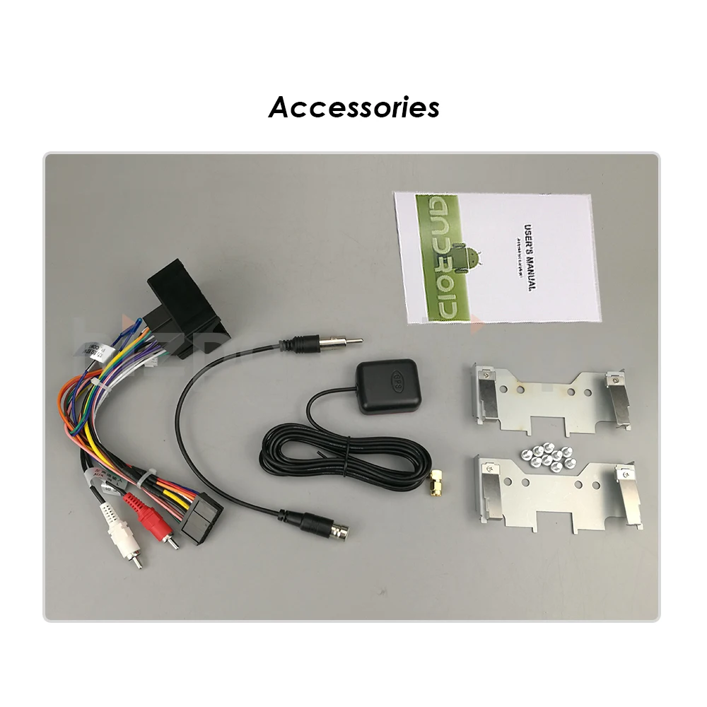 Discount Car dvd player Quad Core Android 9.0 FOR FORD FOCUS C-MAX car multimedia stereo 1024*600 2G RAM 4G WIFI DAB+ DVR OBD Free camera 5