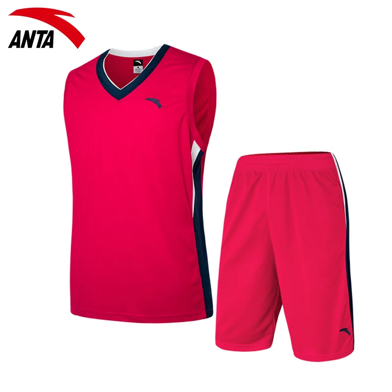 Anta Basketball Men's Summer Speed Dry Vest Suit, Training Basketball
