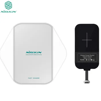 

Nillkin Type-C Receiver qi Fast wireless charger Portable Wireless Charger Pad For Xiaomi Huawei Meizu Nokia Mobile phone