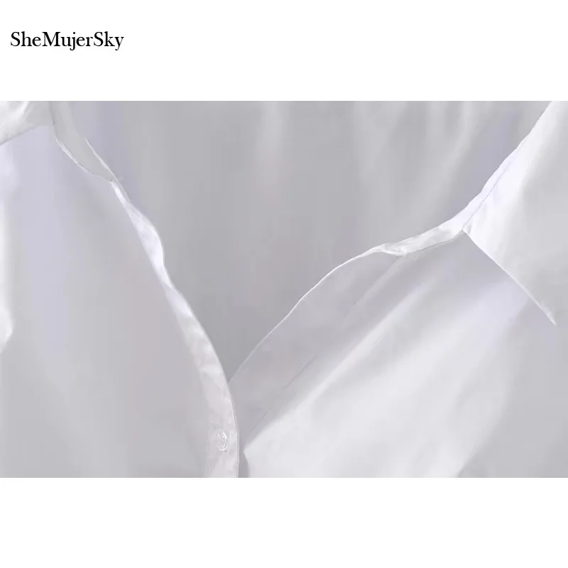 SheMujerSky белые блузки и рубашки женские топы с открытыми плечами женские рубашки летний топ