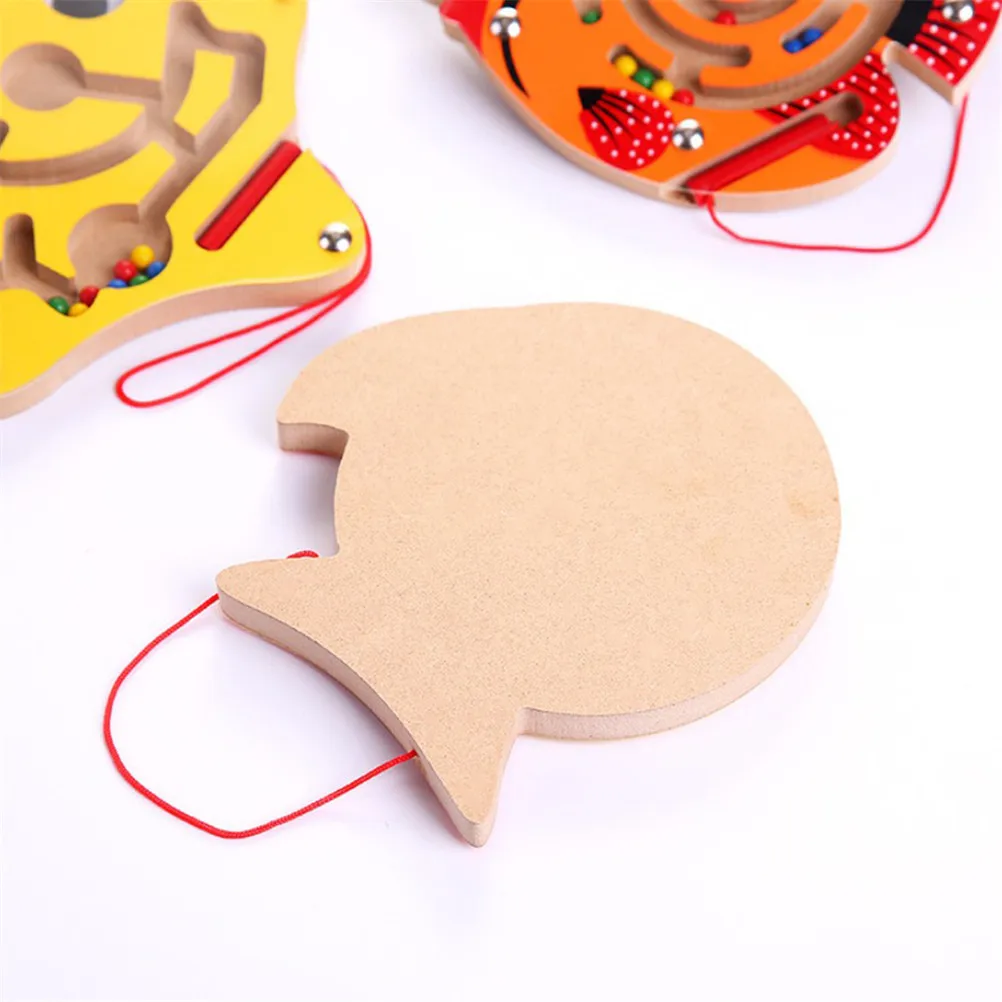 Детский Магнитный лабиринт игрушка деревянная головоломка для детей игра игрушка Дети Ранний Образовательный мозговой тизер деревянная