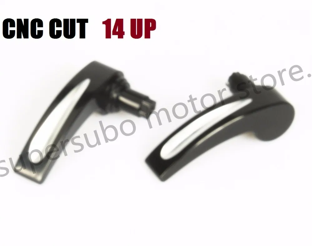 Подъемники для мотоцикла CNC BLACK Saddlebag harley Touring Road King Street Electra Glide 14-17 | Автомобили и