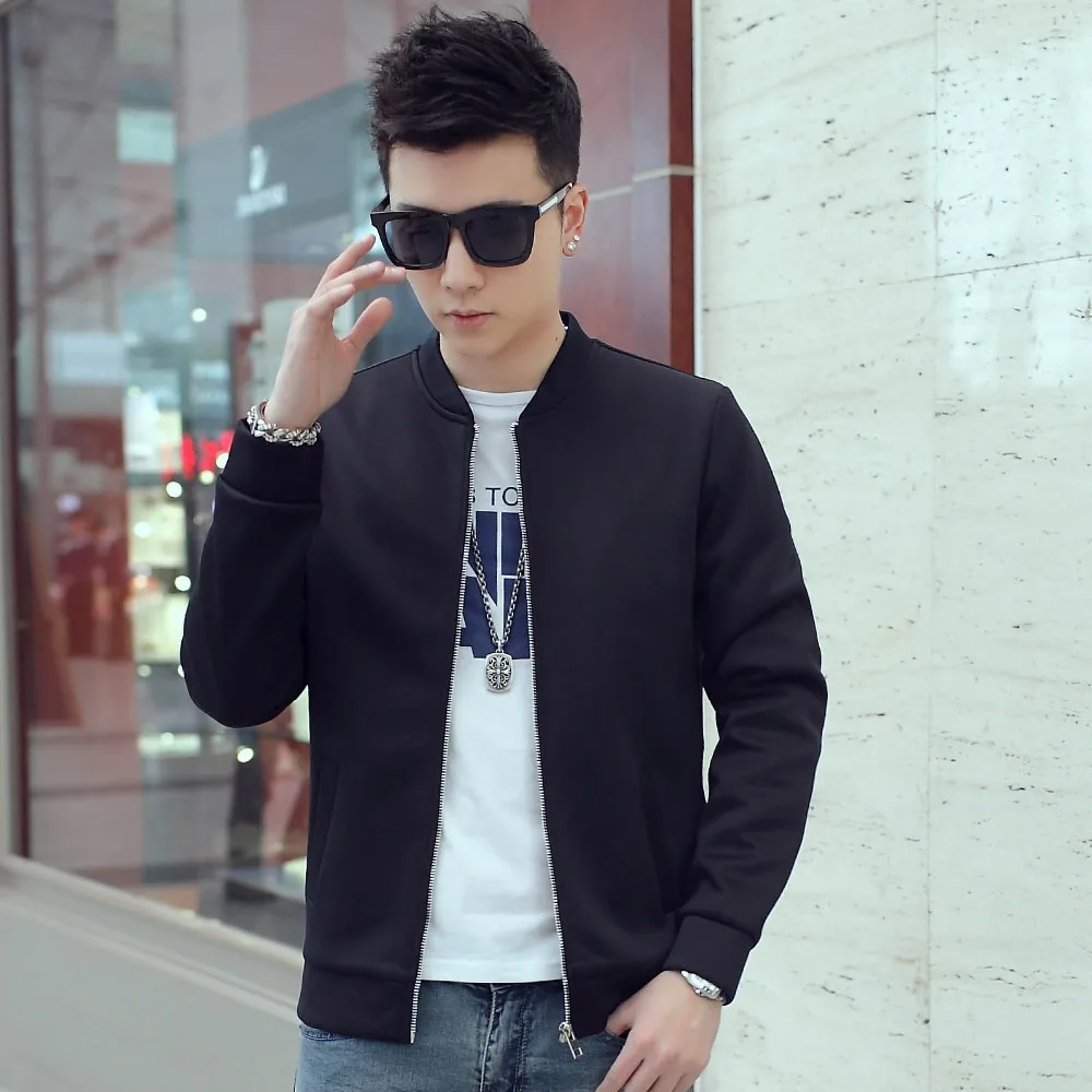 2018 New Fashion Brand Jacket Men Clothes Baseball Collar Trend Jackets