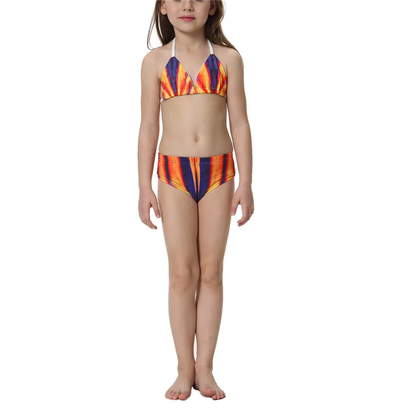 2 шт./компл., детский купальник, бикини для девочек, купальник, детский купальный пляжный костюм, комплект бикини для девочек, бикини, Пляжное Платье, WS006 - Цвет: WJF51