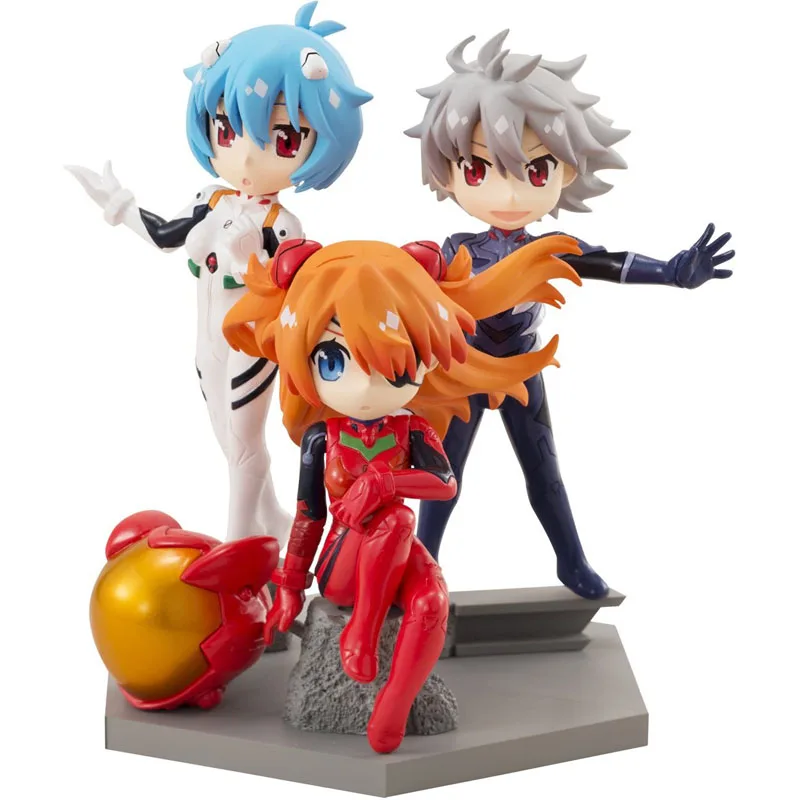

Anime EVA Neon Genesis Evangelion Ayanami Rei Soryu Asuka Langley Nagisa Kaworu PVC Action Figure Model Toy 9pcs/set KT433