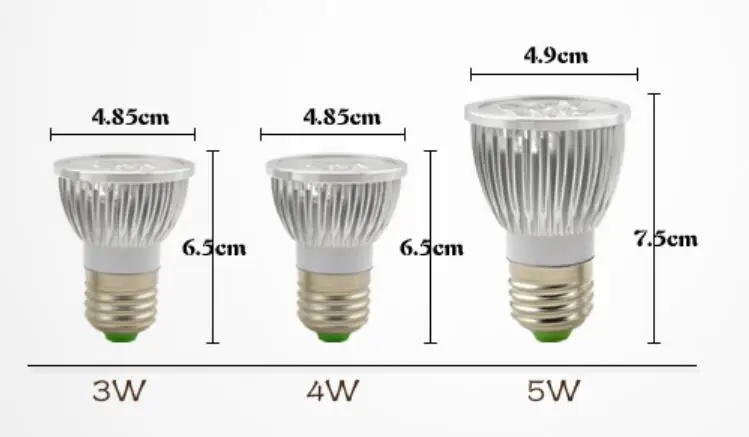 Затемнения нерегулируемых 3 W GU10 E27 E14 GU5.3 MR16 12 V наивысшая Мощность gu10 led лампа, белый gu10 led светодиодный прожектор