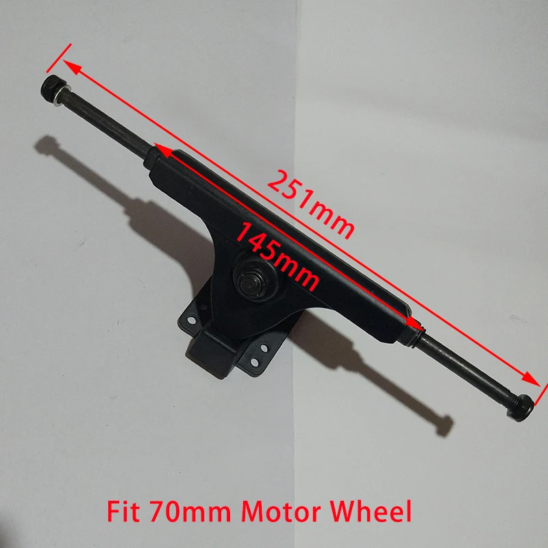 Longboard ciężarowych wspornik 7 cal do elektronicznego deskorolka podłużna podwójny napęd silnika 70/83/90mm silnika piasta koła