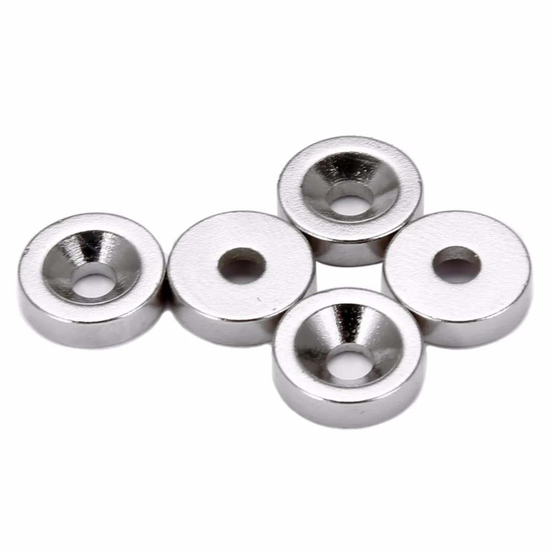 5pcs 3mm Hole N35 Rare Earth Neodymium Round Discs 10mmx3mm For