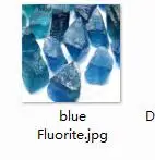 Ngryise натуральный синий флюорит лимонный кварц - Цвет: 2pcs 3-4cm blue Fluo