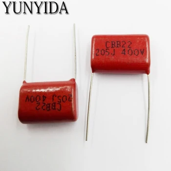 

Free Shipping 10pcs, CBB 205J 400V 2UF P20mm Metallized Film Capacitor
